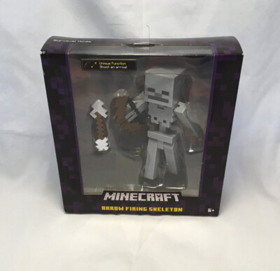 Minecraft Arrow Firing Skeleton Action Figure - Mattel 2015 - New In Box