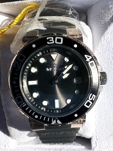 Invicta Pro Diver Model 37299 Womens NWB Black Silicone Band Invicta Women main image 4