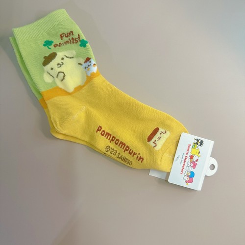 4 packs PomPom Purin women socks,cute Sanrio socks - Picture 13 of 14