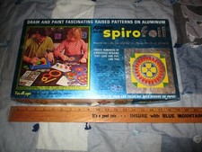 KENNER SPIROFOIL DESIGN 7900 DRAWING CRAFT - 1 SHEET DRAWN ON