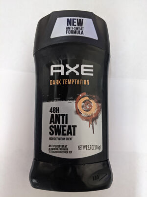 3 PACK AXE 48HR Anti-Sweat Antiperspirant Deodorant, Dark Temptation, 2.7 oz