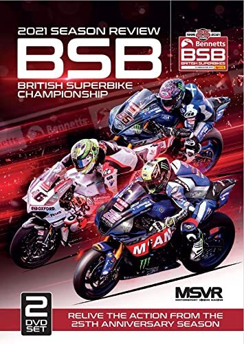 British Superbike Season Review 2021 (DVD) Tarran MacKenzie Jason O`Halloran
