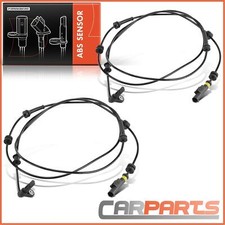 2x ABS Sensor Raddrehzahlsensor Hinten Links Rechts 2-Polig für Fiat Toro 2016