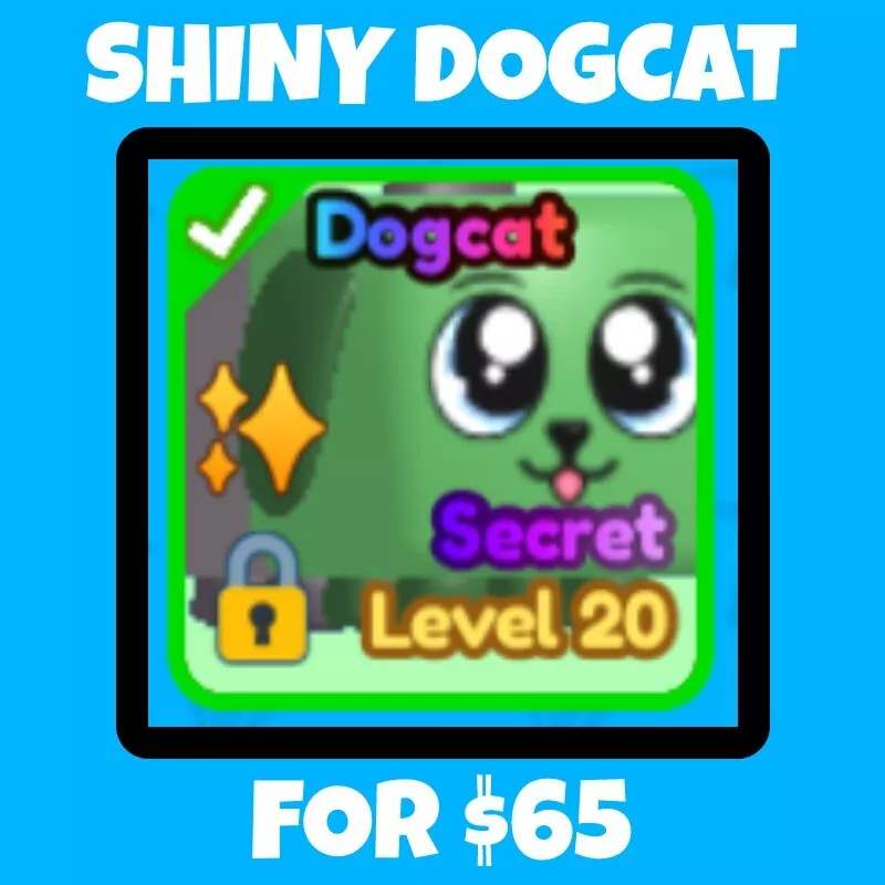 Roblox Mining Simulator 2 - SECRET Dogcat Limited Legendary Pet