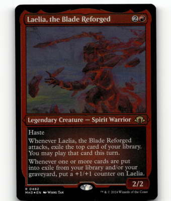 MTG Laelia, the Blade Reforged (Foil Etched) #482 - Modern
