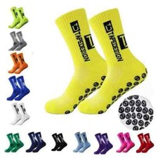 Anti Slip Socks Sport Grip Socks Football Soccer Baseball Basketball Size 7-11