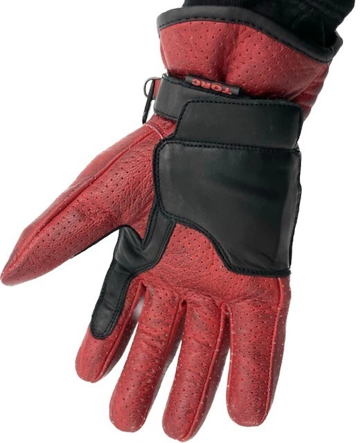 Красные мотоциклетные перчатки TORC Downey XXL - TG58DOW26 - Изображение 3 из 4