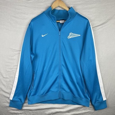Nike ナイキ　Zenit St. Petersburgトラックジャケット M FC Zenit Track Jacket Mens 2XL Blue Nike Full Zip Soccer Saint