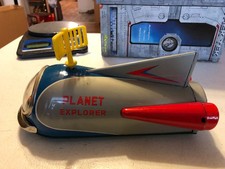 Vintage 1960's Modern Toys Japan planet explorer battery op Tin Toy works