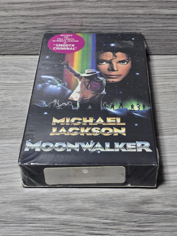 1988 Michael Jackson - Moonwalker VHS NEW FACTORY SEALED - Image 4 of 4