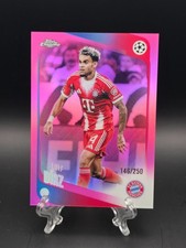 2025-26 Topps Chrome UEFA Champions Luis Diaz #179 True Pink /250