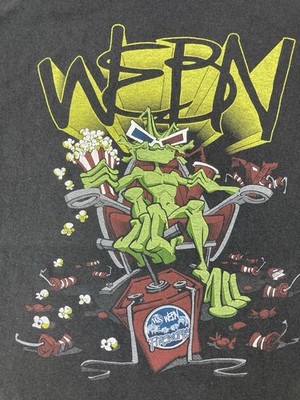 VINTAGE WEBN Radio Promo Cincinnati Ohio Fireworks Frog T-shirt
