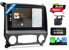 10" Android 14 Car Stereo GMSX7 CarPlay for Chevy Silverado GMC Sierra 2014-2018