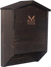 The Ultimate Wooden Bat House for Outdoors - a Large Double Chamber Box Perfectl
