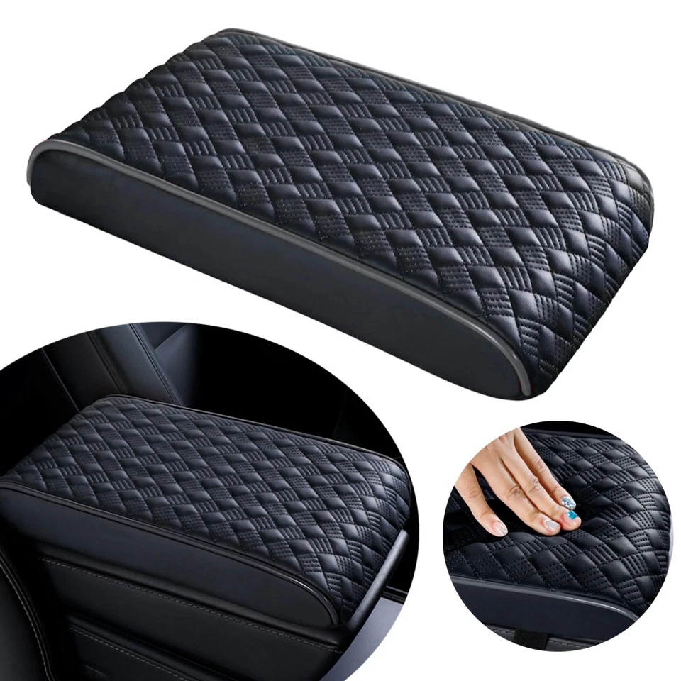 For TOYOTA Car Armrest Cushion Cover Center Console Box Thick Pad Protector Pad Foto 4 de 4