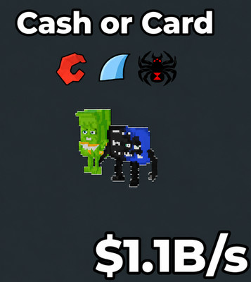 Steal a Brainrot Secret Cash or Card 1.1B/s 3 Traits Brainrot No Taco