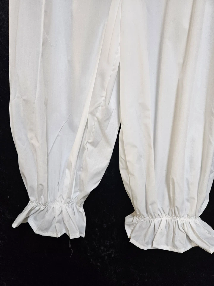 Mujeres PEQUEÑAS Niñas Bloomers Pantalones Victoriano Guerra Civil Residuos 21' a 32" inc Foto 3 de 4