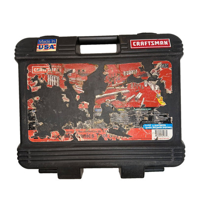 Craftsman USA 137 Pc Mechanics Tool Set 35137 Socket Set   READ