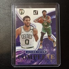 2021-22 Panini Donruss Complete Players Card #13 Jayson Tatum Boston Celtics