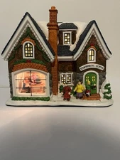 Victorian Village Collectibles Stoneybrook School Lighted House Missing 2 People
