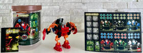 Bionicle Bohrok Set of 6:  8560 - 8565 w/ Canisters, Comic Books & Manuals