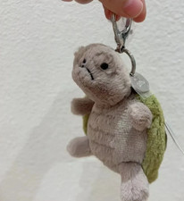 Jellycat Timmy Turtle Bag Charm Plush Keychain NWT w/ Dust Bag Gift Best Gift