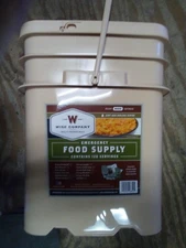 Wise Co. Freeze Dried Emergency Entree Food Supply – 120 Servings