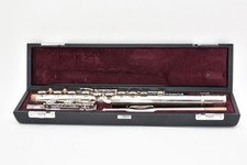 YAMAHA YFL-511 Professional Silver Flute With Hardcase Used From JAPAN