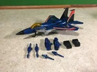 Vintage G1 Transformers 100% Complete 1984 Seeker Jet THUNDERCRACKER Figure