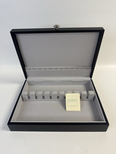 Reed & Barton Silverware Flatware Tarnish Proof Storage Chest Wooden Box