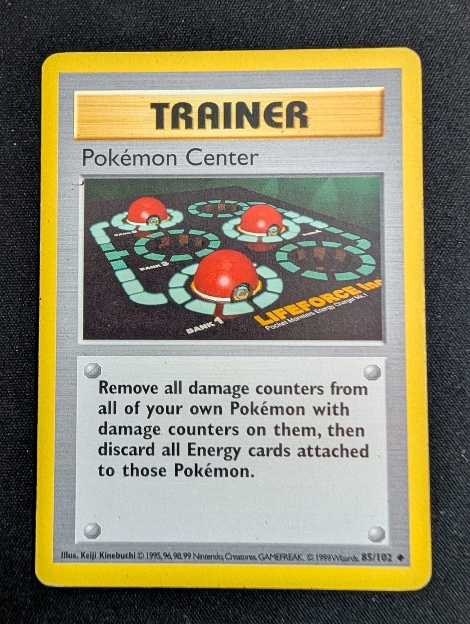 Pokémon Center Trainer Base Set (Shadowless) 85/102 Uncommon Regular WOTC