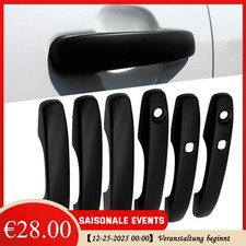 6-tlg Türgriff Blende Türgriffkappen für VW Amarok 2023-2025 4-Türen Kunststoff