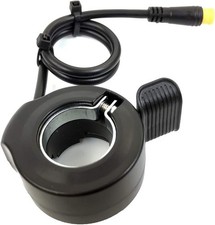 Schuck E-Bike Thumb Throttle 130X,Waterproof Accelerator,22.2mm/0.87in Handlebar