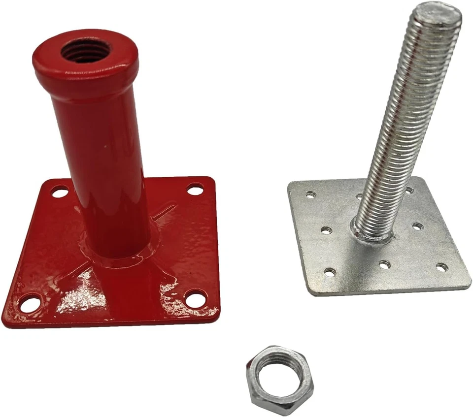 Poste de conector de haz de soporte ajustable, de 5 a 8,5 pulgadas, paquete de 8 para nivelación Foto 4 de 4