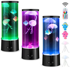 Jellyfish Lava Lamp 17‑Colour LED Mood Light Aquarium Effect – YISITONG