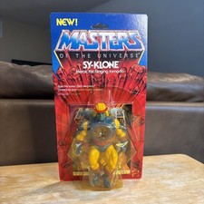Vintage MOTU Sy-Klone  Masters of the Universe MOC carded sealed figure He Man