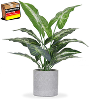 KüNstliche Pflanzen FüR BüRo Und Zuhause - Realistisch, Pflegefrei, 40Cm