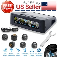 RV Tire Pressure Monitoring System -TPMS Tire Pressure Monitor with 6 Sensors
