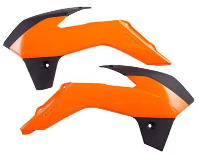 Cubierta del radiador Acerbis - naranja/negro moto moto moto 2314265225 Foto 3 de 4