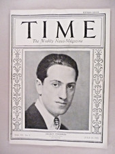 Time Magazine - July 20, 1925 ~~ George Gershwin