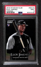 2021 Stadium Club Chrome #SCC72 Eloy Jimenez PSA 9 Mint 50310126 