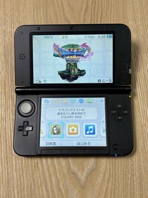 Very Good Nintendo 3DS LL XL Red Black Console + Stylus + 4GB SD