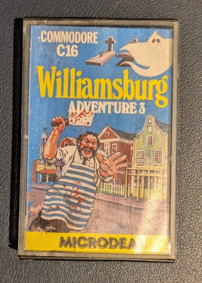 Williamsburg Adventure C16/+4 Microdeal Commodore 16 Plus 4 funktionstüchtig