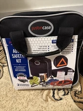 Justincase Auto Safety Kit, Deluxe Travel For Every Emergency Handy Tools￼