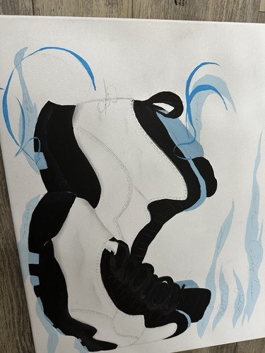 Air Jordan X 10 Powder Blue-By Ricky Seasons - Picture 7 of 8