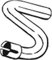 Bosal Abgasrohr 383-945 FüR 940 740 760 945 Volvo 745 765 944 744 704 764 2
