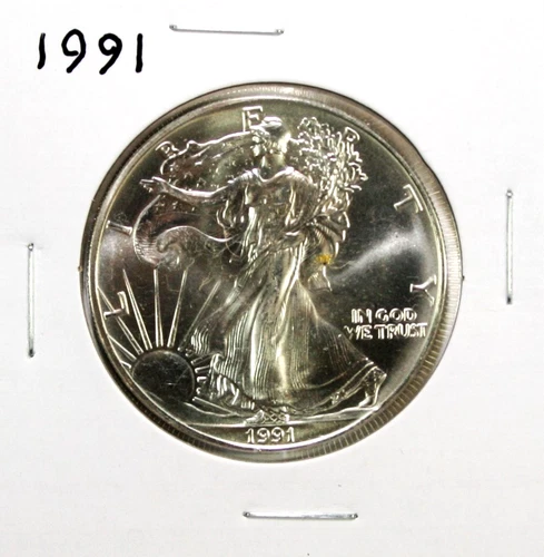 1991 American Silver Eagle BU 1 oz #JC