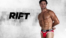 Aussiebum Underwear Rift Red Briefs Small (S) Mens Briefs Poss Gay Int