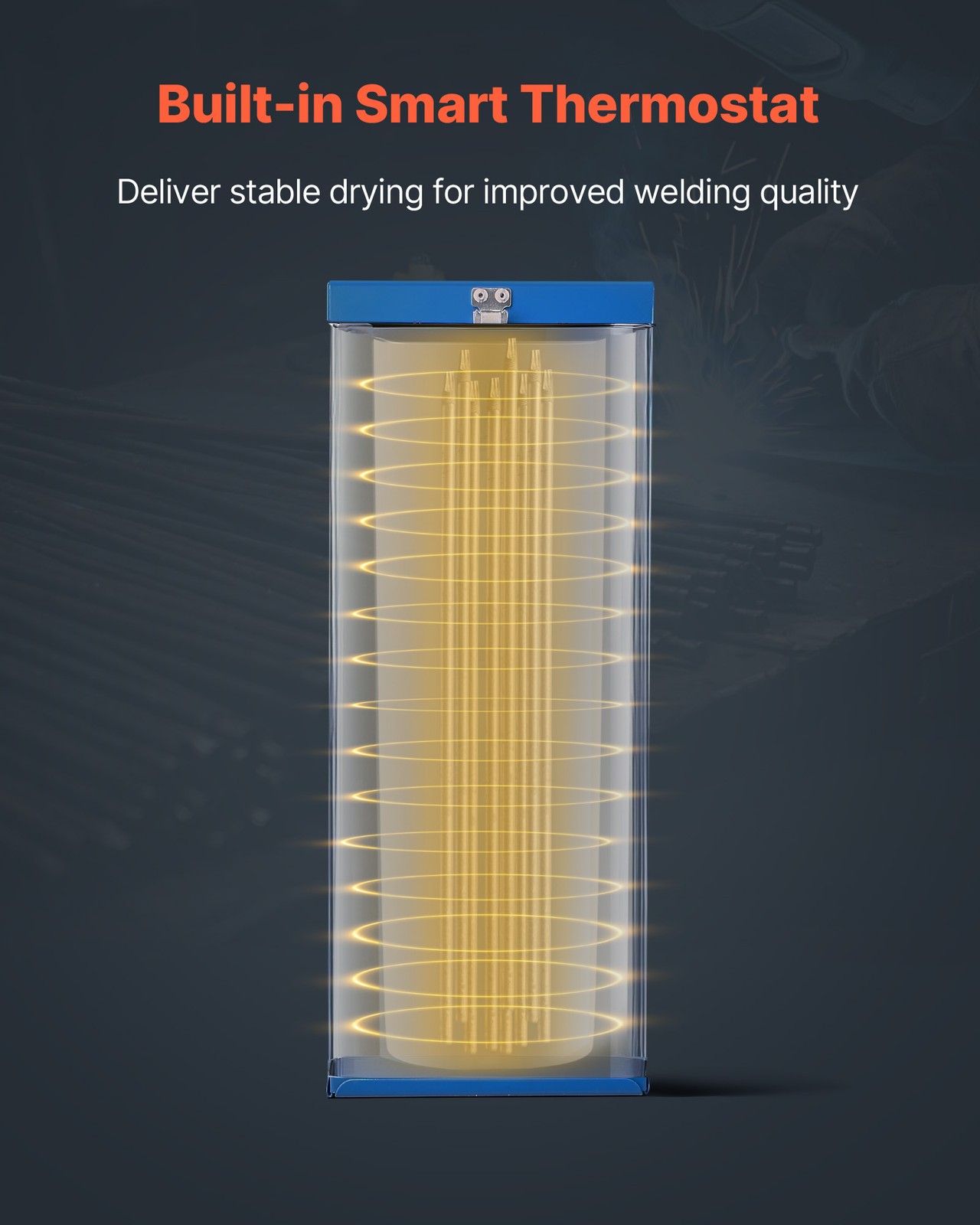 VEVOR Welding Rod Oven 50LBS Capacity 420W Drying Oven for 18-inch Electrodes