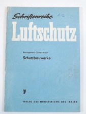Schutzbauwerke Gräben Pepper Schriftenreihe Luftschutz Zivilschutz Krieg
